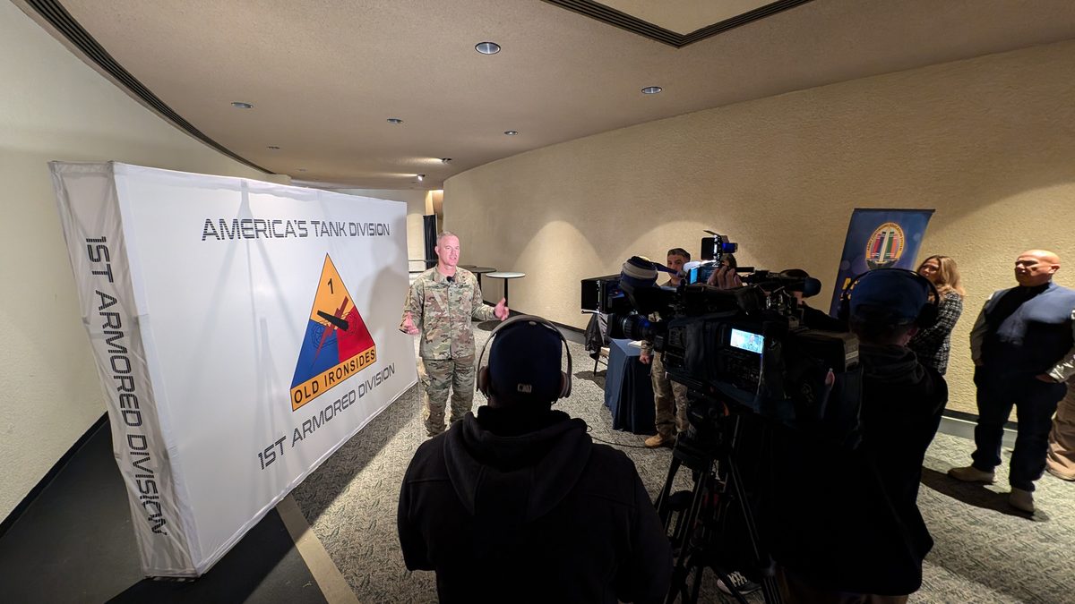 1st Armored Division Press Briefing